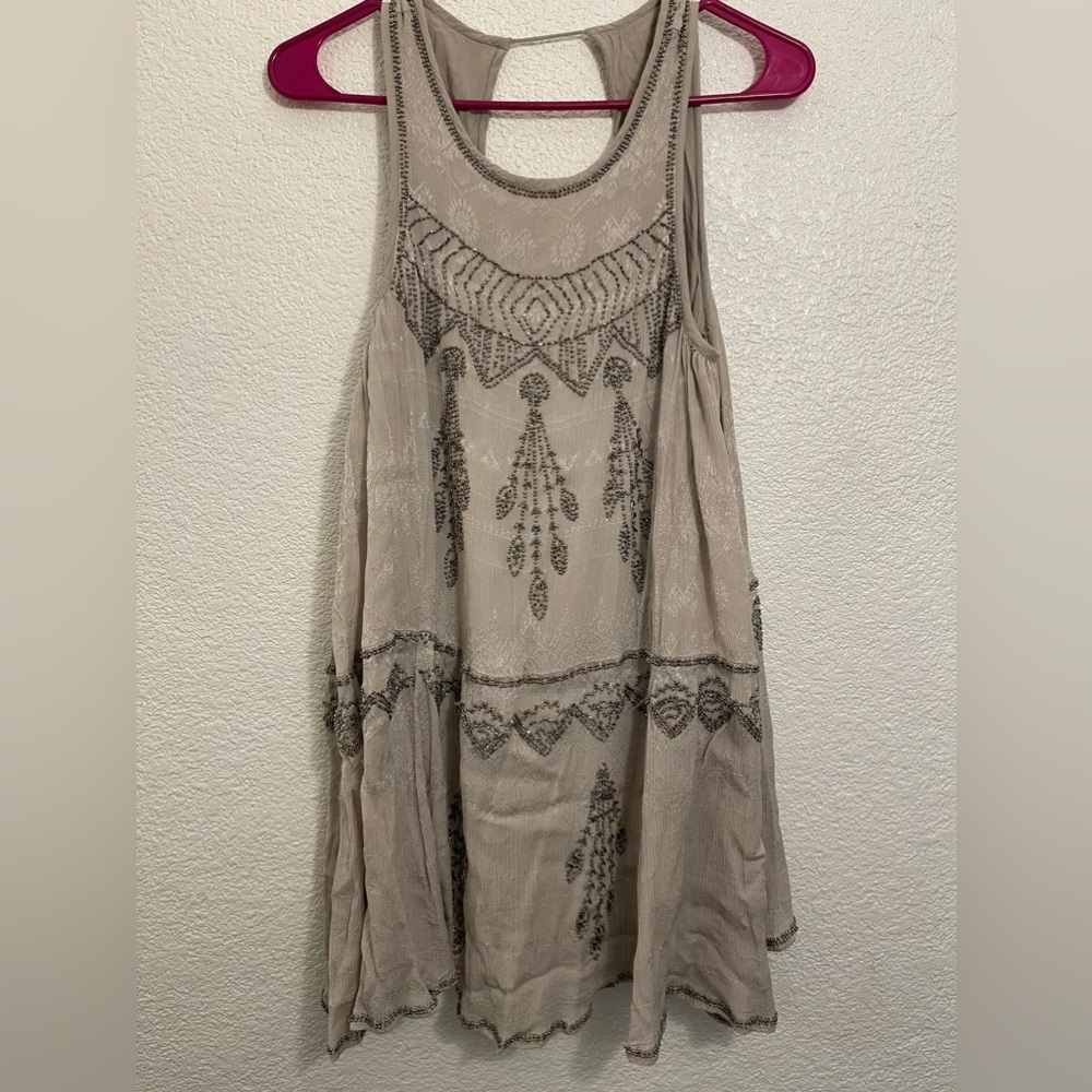 Embellished top size small